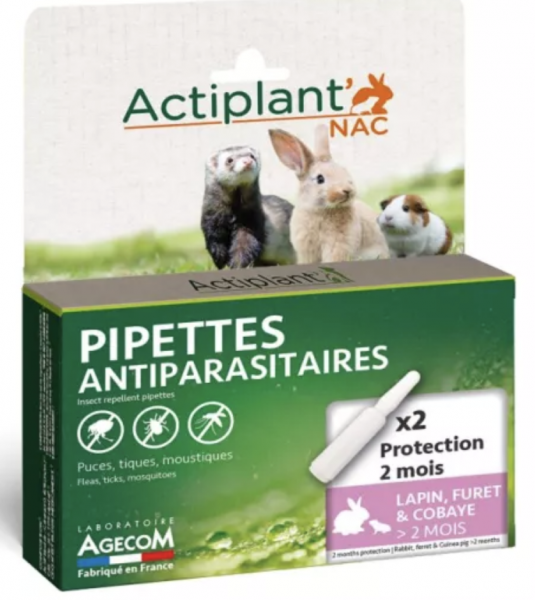 Actiplant - Pipettes Nac 2 pipette s 0,6ml