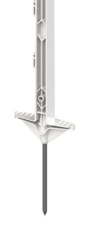 AKO® - Piquet PVC Classic blanc (double bêche)