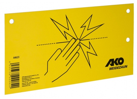 AKO® - Plaque de Signalisation - Clôture Électrique