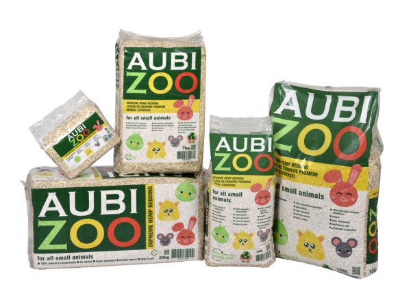 AUBIZOO - Liti�re de Chanvre Premium 7kg