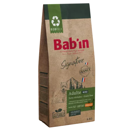 BAB\'IN - Signature Mini Adulte Grain Free POULET
