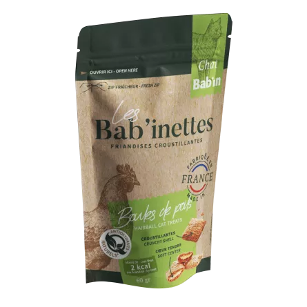 BAB\'IN® - Bab\'inette Boules de Poils Poulet