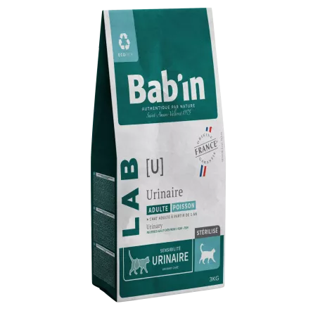BAB\'IN® - LAB Chat Sensibilité Urinaire Poisson