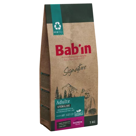 BAB\'IN� - SIGNATURE Chaton Saumon