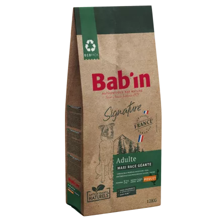 BAB\'IN� - SIGNATURE Chien Adulte Race G�ante Poulet