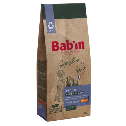 BAB\'IN� - SIGNATURE Medium & Maxi Senior Poulet
