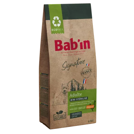 BAB\'IN� - SIGNATURE Mini St�rilis� Poulet