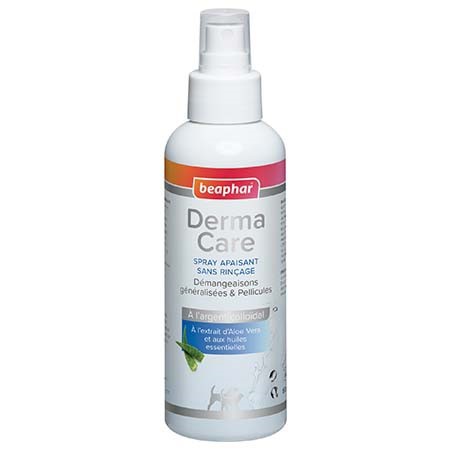 BEAPHAR - DermaCare Spray Apaisant Sans Rin�age Chien & Chat