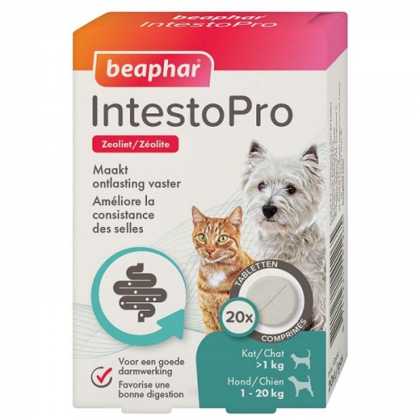 BEAPHAR - IntestoPro Comprim�s (Bo�te de 20 cp)