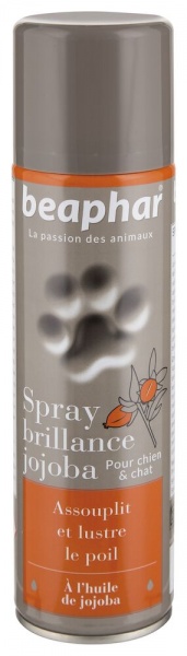 BEAPHAR - Spray Brillance Jojoba 250 mL.