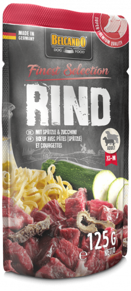 BELCANDO - Finest S�lection - Sachet au Boeuf avec P�tes & Courgettes