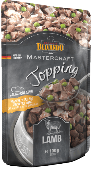 BELCANDO - Mastercraft Topping Sachet � l\'Agneau