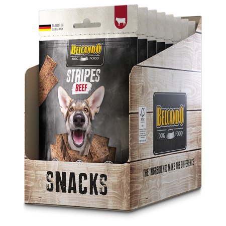 BELCANDO® - SNACKS STRIPES au Boeuf