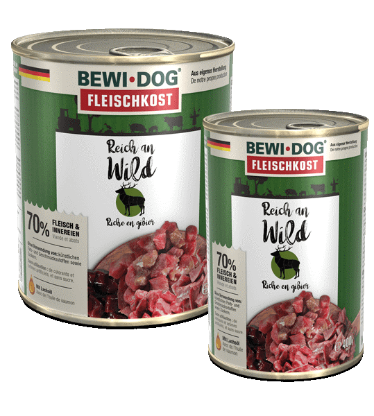 BEWI DOG - P�t�e RICHE EN GIBIER / Aliment Complet