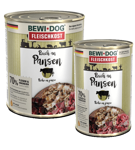 BEWI DOG - P�t�e RICHE EN PANSE DE BOEUF / Aliment Complet