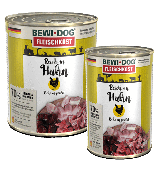 BEWI DOG - P�t�e RICHE EN POULET / Aliment Complet