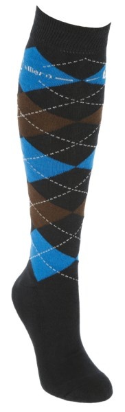 Covalliero - Chaussettes d\'�quitation BRESCIA / Bleu Fonc�