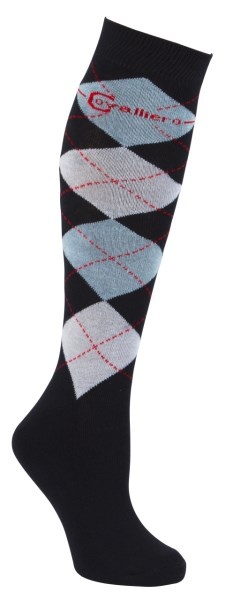 COVALLIERO - Chaussettes d\'�quitation BRESCIA / Bleu Nuit