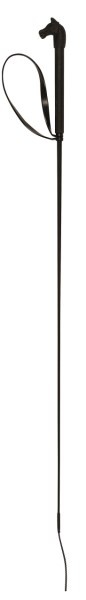 COVALLIERO - Cravache d\'�quitation Noire 90 cm