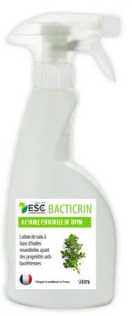 ESC LABORATOIRE - Bacticrin - Lotion purifiante cheval - Enrichie en huiles essentielles