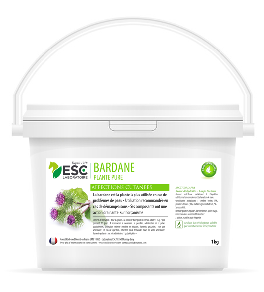 ESC Laboratoire - Bardane Plante Pure, allergie et d�mangeaisons - 1kg