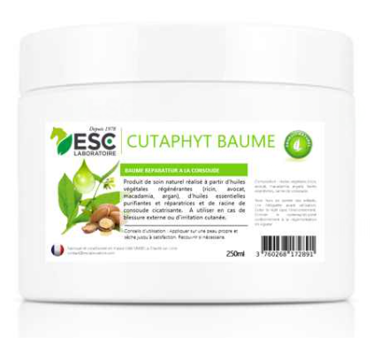 ESC LABORATOIRE - Baume r�parateur enrichi en consoude � Irritations cutan�es cheval