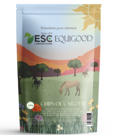 ESC LABORATOIRE - Chips de Carotte, Friandises sans Sucre & Naturelles