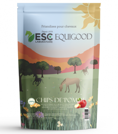 ESC LABORATOIRE - Chips de Pomme, Friandises sans Sucre & Naturelles