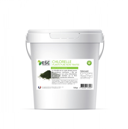 ESC LABORATOIRE - Chlorelle, D&eacute;tox & immunit&eacute; du Cheval (Algue Pure)