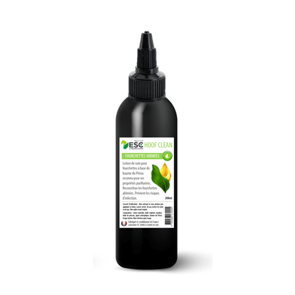 ESC LABORATOIRE - Hoof Clean (Lotion Purifiante pour Fourchettes Ab�m�es)