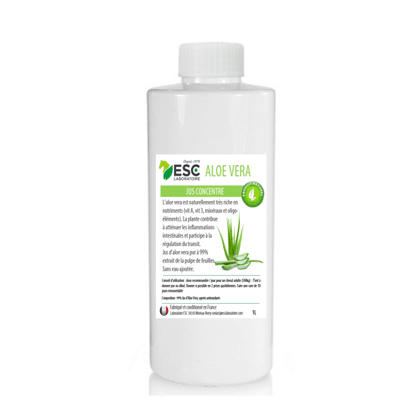 ESC Laboratoire - Jus concentr� d\'Aloe Vera, bien-�tre digestif - 1L
