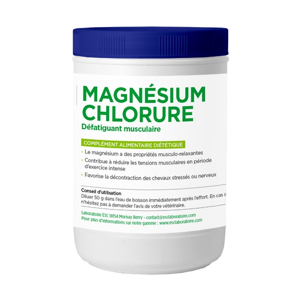 ESC LABORATOIRE - Magn�sium Chlorure / R�cup�ration Musculaire et Gestion du Stress chez le Cheval