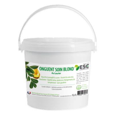 ESC LABORATOIRE - Onguent � l\'Huile de Laurier Blond, entretien du sabot - 1L