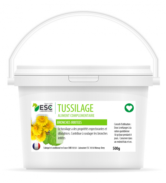 ESC Laboratoire - Tussilage, emphys�me cheval, Plante Pure - 1kg