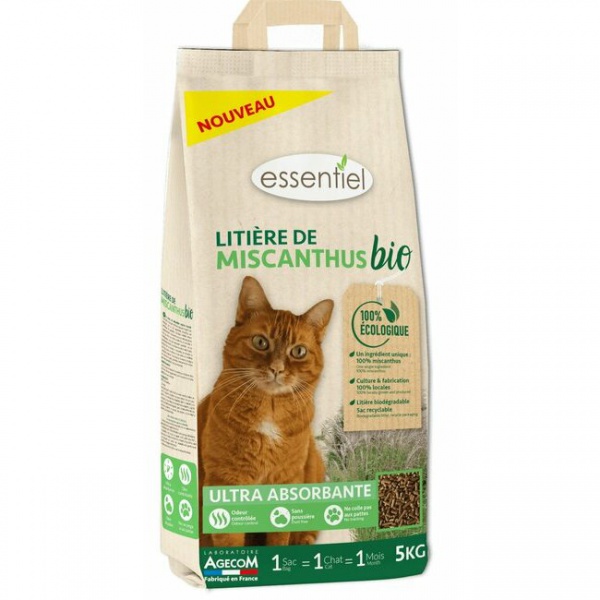 Essentiel - liti�re de Miscanthus BIO
