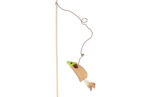 FLAMINGO - Canne � P�che pour Chat jouet Souris