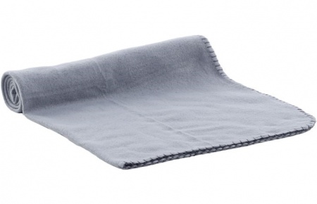 FLAMINGO - Couverture en Toison SALIM Gris