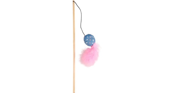 FLAMINGO - Jouet Chat Canne � P�che WINNY (40 cm.)