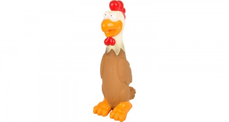 FLAMINGO - Jouet Chien Poulet en Latex