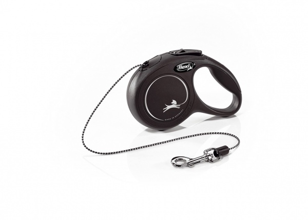 FLEXI - CLASSIC Laisse � Enrouleur SANGLE - 3m (XS)