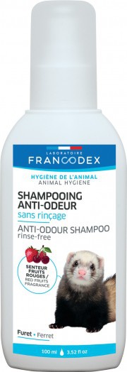 FRANCODEX - Shampoing Anti-odeur Sans Rin�age pour Furet
