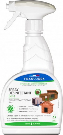 FRANCODEX - Spray désinfectant 750 mL