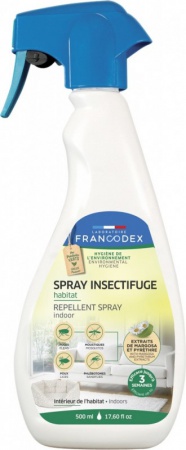 FRANCODEX - Spray Insectifuge Habitat - 500ml