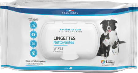 FRANCODEX®  - Lingettes Nettoyantes Multi-Usages