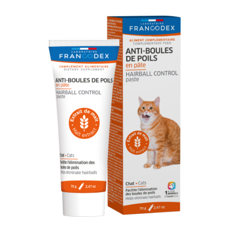 FRANCODEX® - Anti-Boules de Poils en pâte