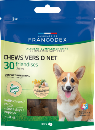 FRANCODEX® - Chews VERS O NET (x 30 Bouchées)