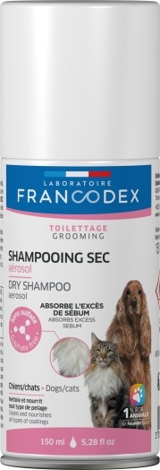 FRANCODEX� - Shampooing Sec pour Chat en A�rosol