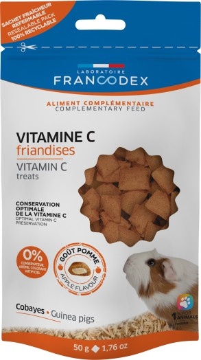 FRANCODEX� - Vitamine C en Friandise pour Cochon d\'Inde