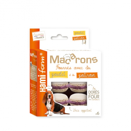 HAMIFORM - Chiens Biscuits Macarons Poulet & Potiron