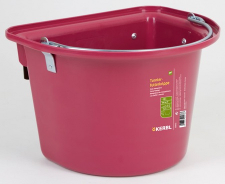 KERBL - Mangeoire de Porte en PVC avec Anse 12 L.